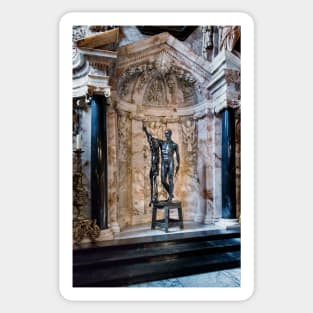 Chatsworth house- statu Sticker